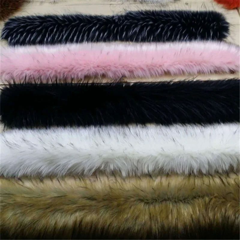 Женский пуховик с воротником из искусственного лисьего меха енота, пальто с капюшоном, зимний плотный теплый шарф-глушитель, детский воротник из искусственного меха