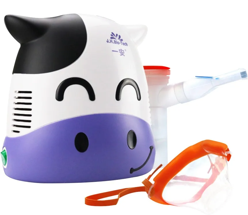 Cartoon Quiet Compressor Nebulizer Medical Air Compressor Nebulizer