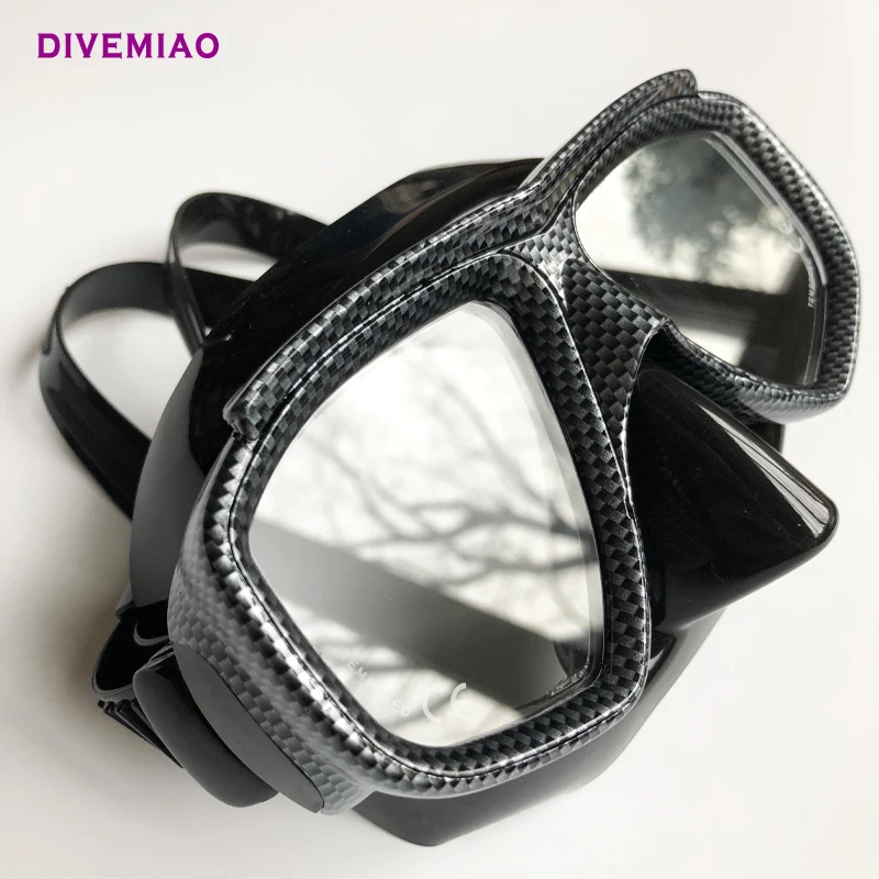 
Diving Mask Silicone Mask Tempereted Glass CAMO Mask For Freediving Snorkelling Spearfishing Frame 