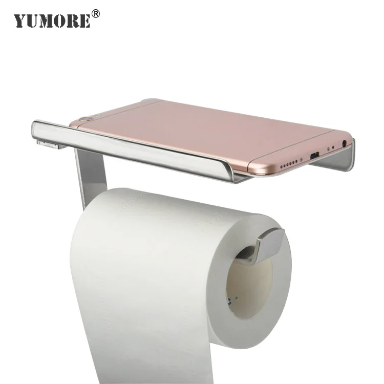 Residential home bathroom table top standing portable cool toilet tissue paper holder dispenser
