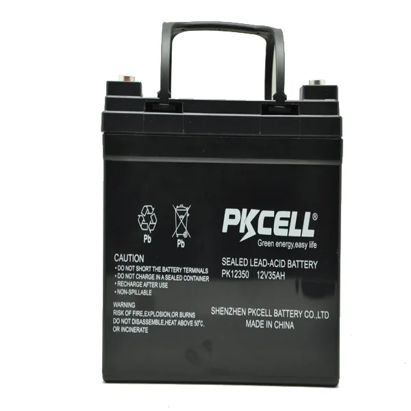 Best price sealed lead acid battery 12v 35ah deep cycle 12 volt batteries for sale for solar power system home