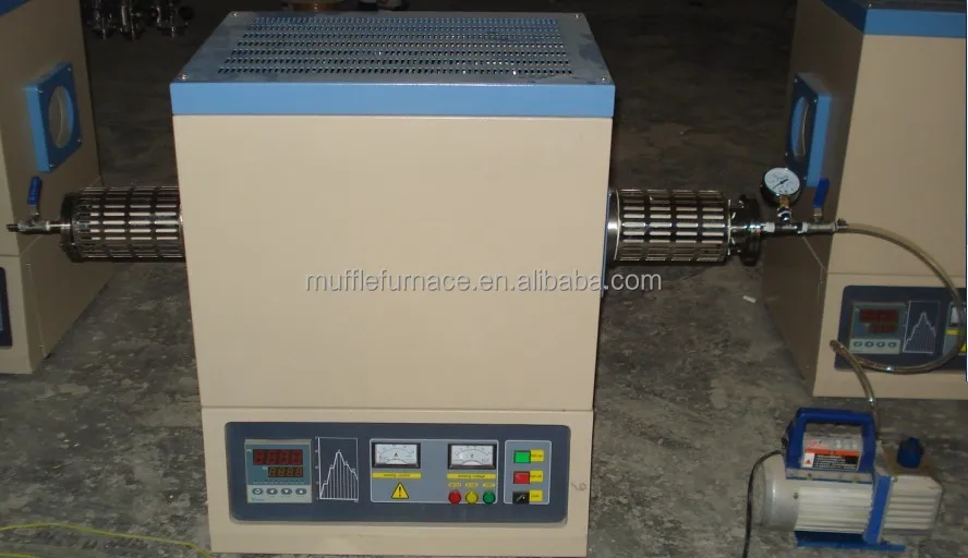 Manufacturer Brother BR-14NT-1 1400C Laboratory Single Heating Zone Lab Horizontal Vacuum Tube Furnace