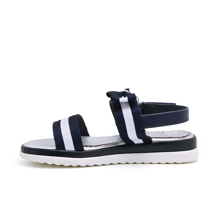 High Quality New Fashion Kid Girls Striped School Sandal Shoes for girls Summer