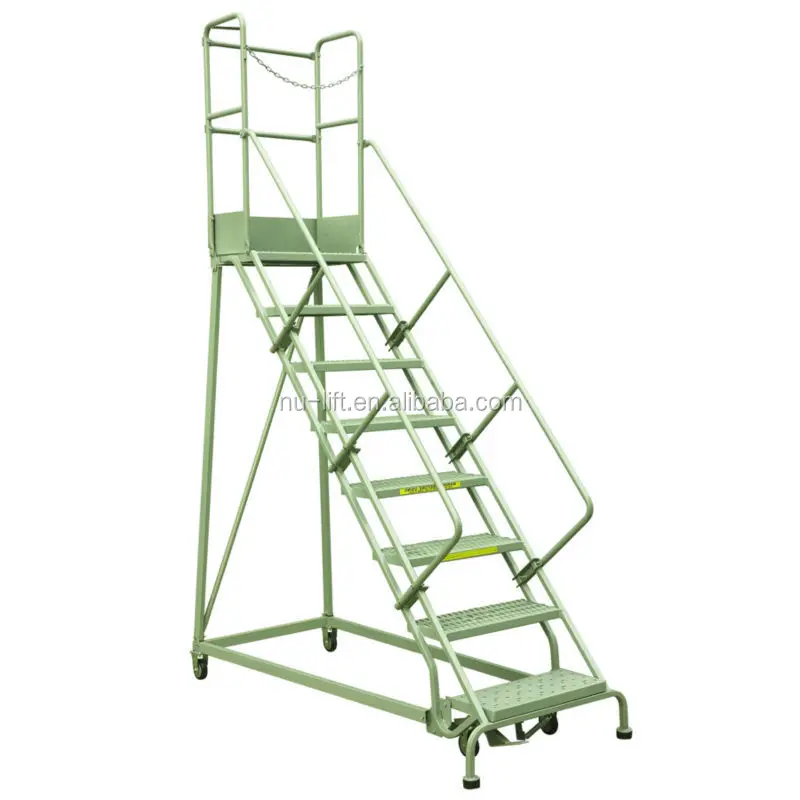 Industrial Steel Rolling Ladders RLC series