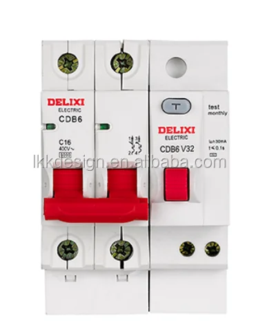 
Waterproof Auto Circuit Breaker Safety Cutout Switch 50HZ Current Protection System 