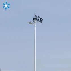 2021 Best sale 20-30M galvanized highway high mast lighting pole price