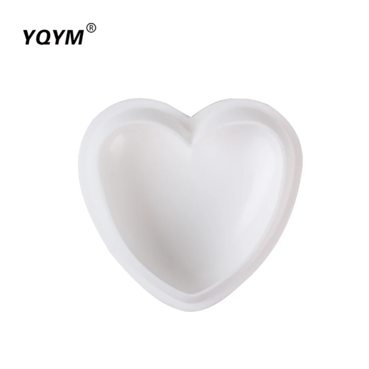 Custom Single Hole Heart Shaped Baking Pan Molds Diy Large Silicone Baking Cake Mold