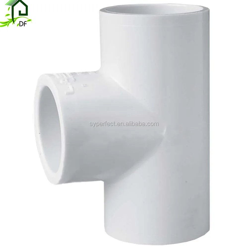 1-1/4 Sch40 1.660 Inch Plastic Injection PVC 4 Way Cross