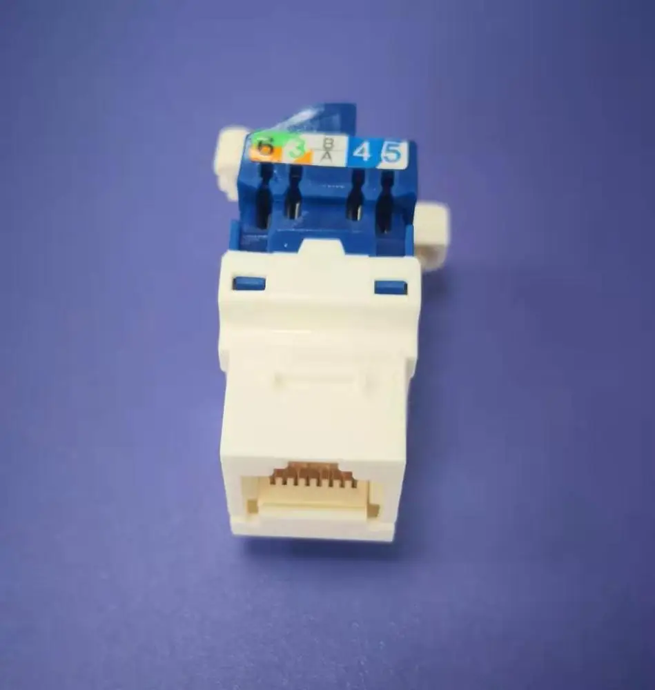 BK-1018-C6 CAT6 keystone jack 180 градусов UTP tooless KJ