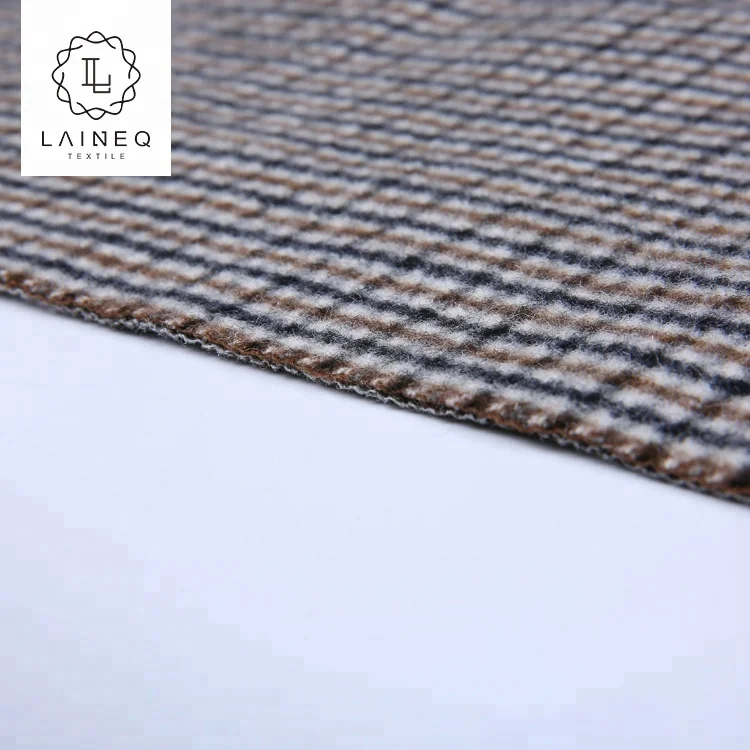 2019 high quality colorful classical heavy wool plaid fabric velvet