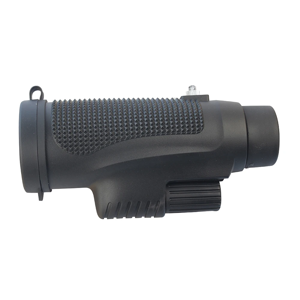 (BM-1023)High definition 10X42 long range Outdoor Pocket Handheld Compact Rubber Eyecups Wide Angle of View Black Monocular