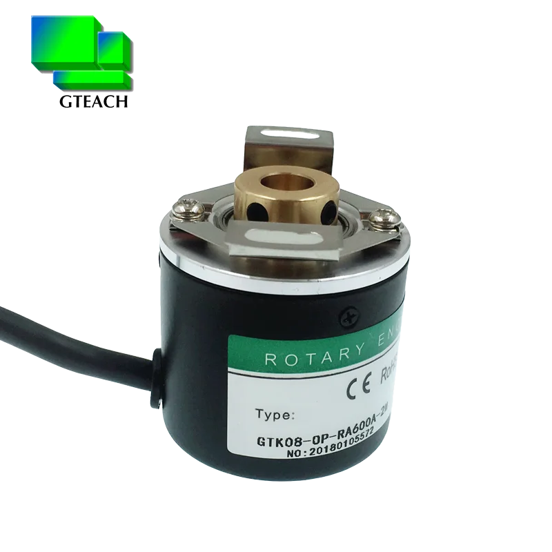 Photoelectric encoder 5-24V 200 pulses AB phase half empty diameter 38mm hollow shaft 8mm