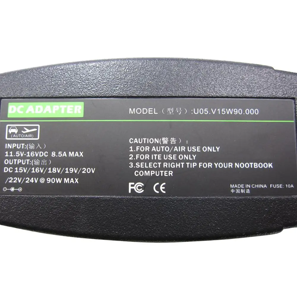 15V-24V 90 Вт машинок с дистанционным управлением для дома 2 в 1 Универсальное зарядное устройство DEL/ASUS/SONY/HP/LENOVO ноутбука 90W Универсальный ноутбук