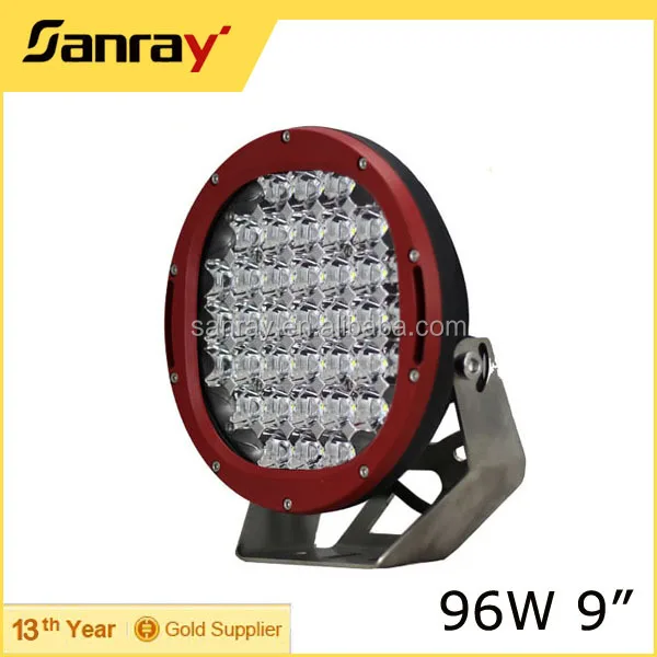 Высокое качество 4X4 9 дюймов LED work light, 96 Вт 185 Вт LED вождения свет работы