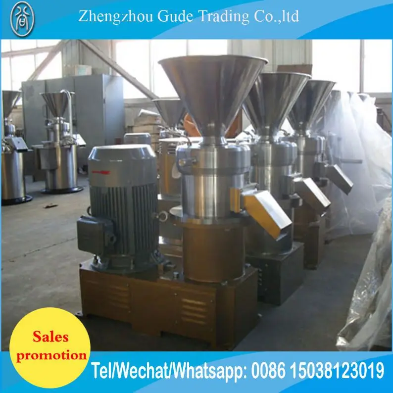 Cocoa/Peanut/Soybean/Sesame/Almond Milk Grinding Machine Soy Tahini Sauce Mill Machine