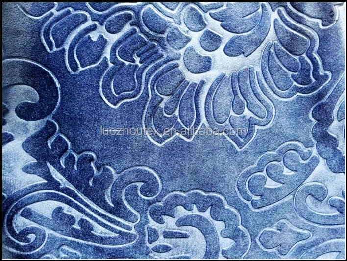  Бархатная ткань с 3D тиснением