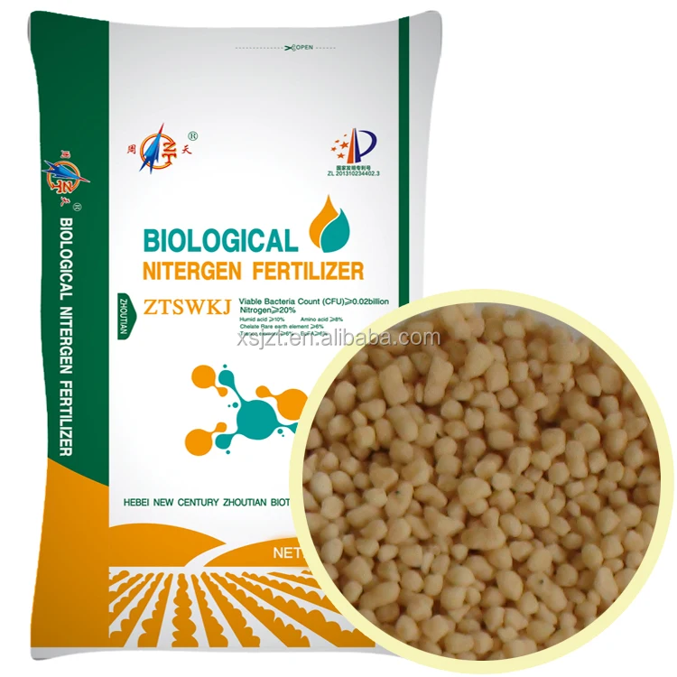 Promote plant growth Water soluble Organic biological microbial Nitrogen fixed fertilizer