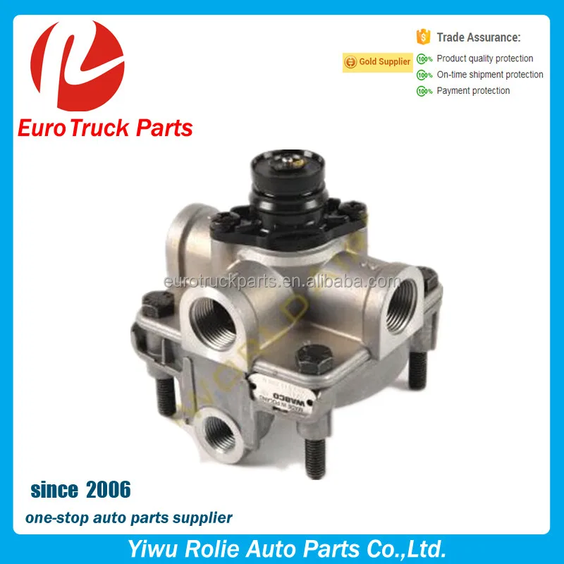 OEM 0014296844 1378560 Heavy Duty European Truck Valve Parts Actros Трактор 24 В Алюминиевый Клапан Реле