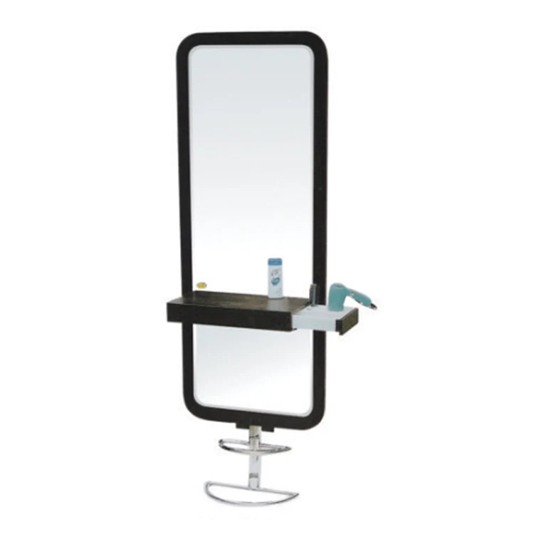 Whole sale quality salon equipment LUMINA Italian styling stainless steel mirror station supplier factory