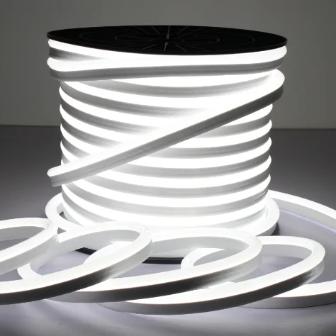 Custom decorative 12V transformer powered weatherproof soft flexible led neon tube light for desk