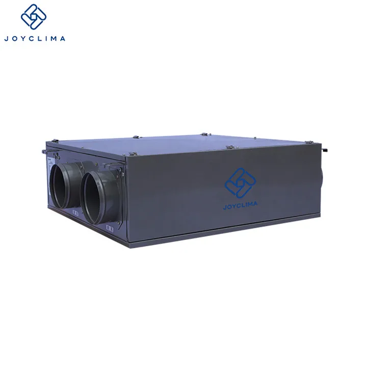 Energy Saving wall mounted heat recovery ventilation system, ventilation unit heat exchange