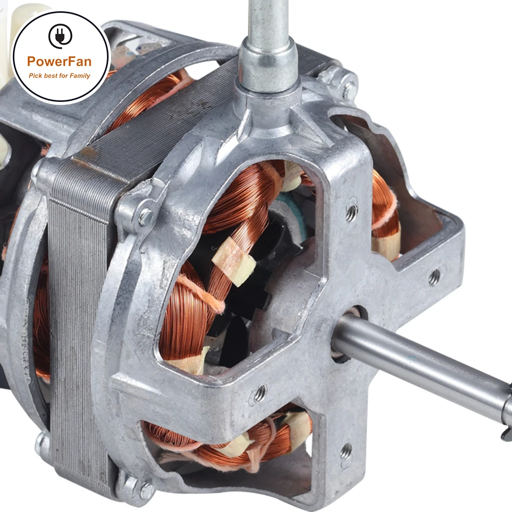 Детали вентилятора стенда 80 Вт, алюминий, 220 В, охлаждающий стоячий двигатель вентилятора