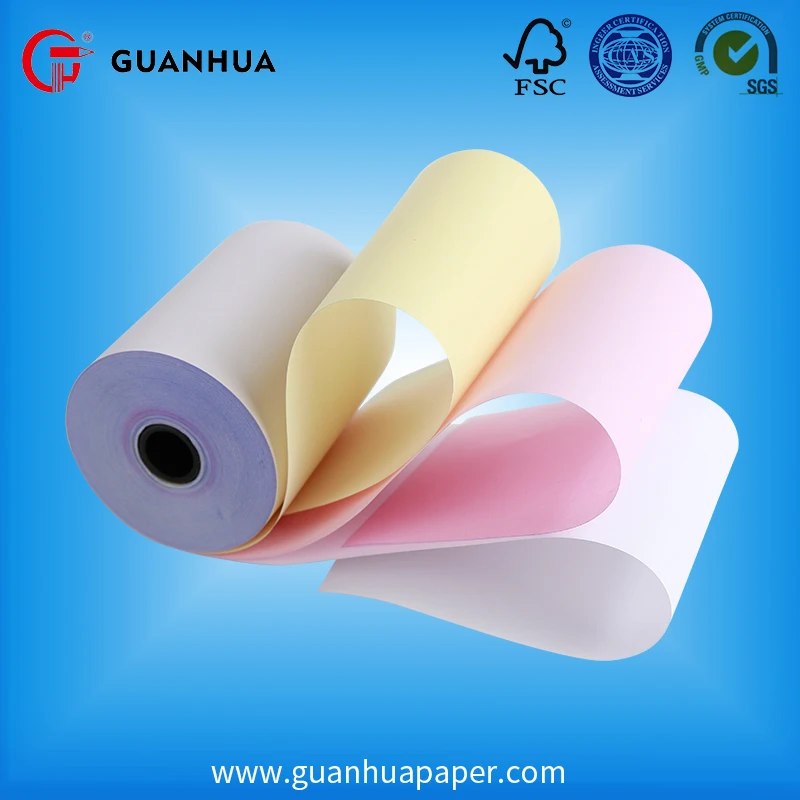 2017 Новый дизайн цвет компьютерная бумага самокопирующая