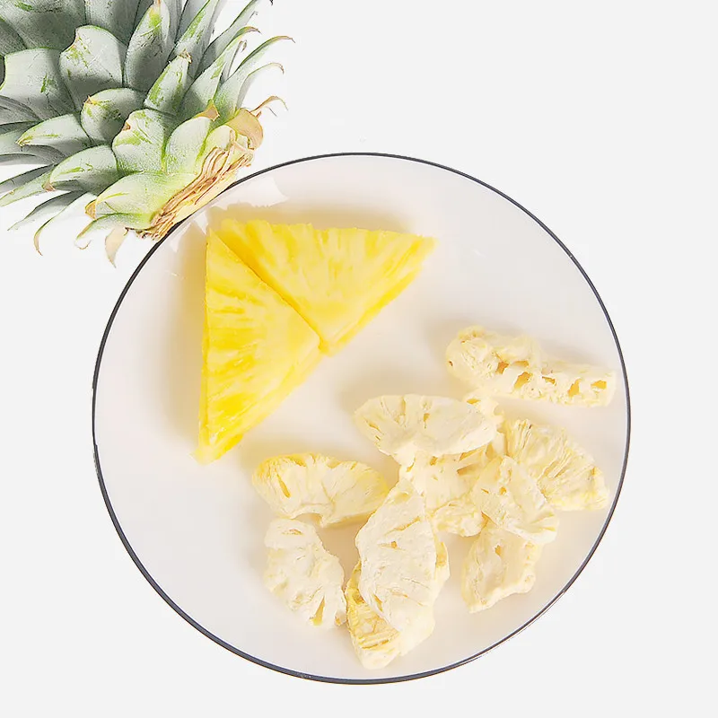 
Sugar free Dehydrated Pineapple FD Sliced Pineapple 