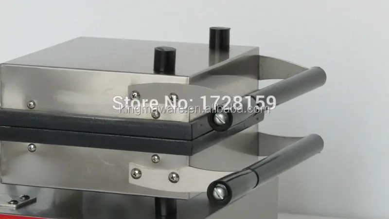 180 Degree Turntable Easy Clean Design Commercial Electric Liege Belgian Waffle Maker Machine