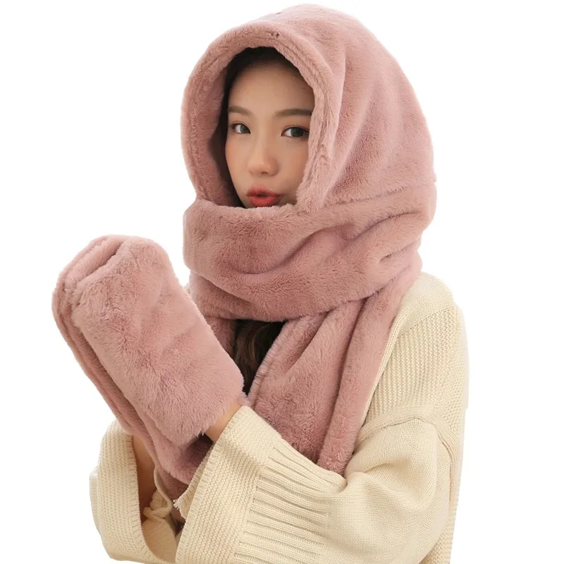 Оптовая продажа новый дизайн Женский индивидуальный зимний шарф шапка
