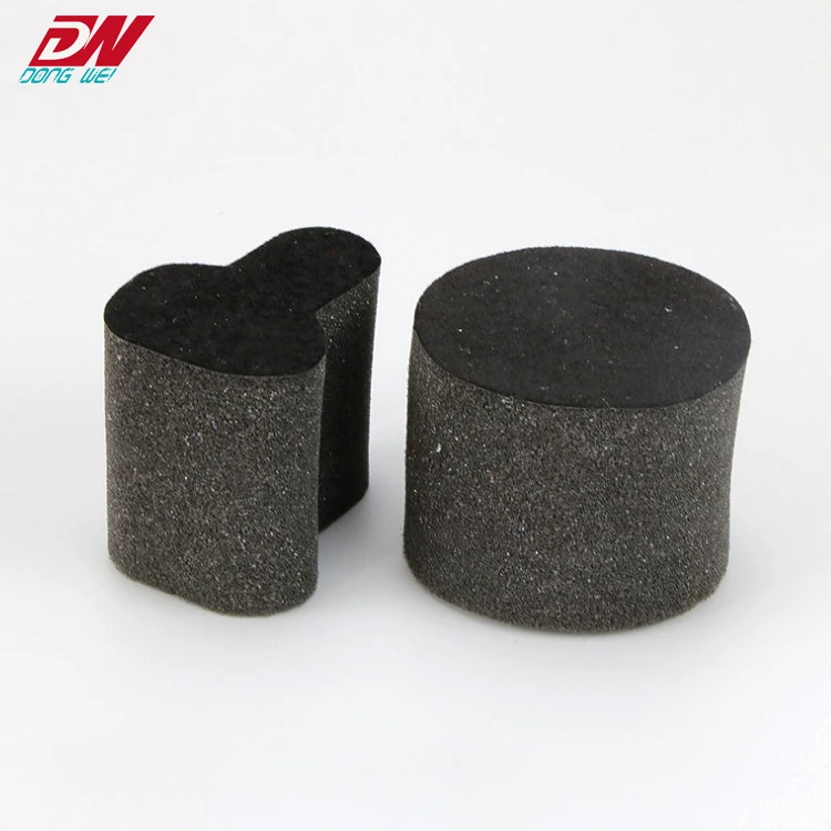 Top quality custom die cut high density eva/sponge velvet foam insert packing material