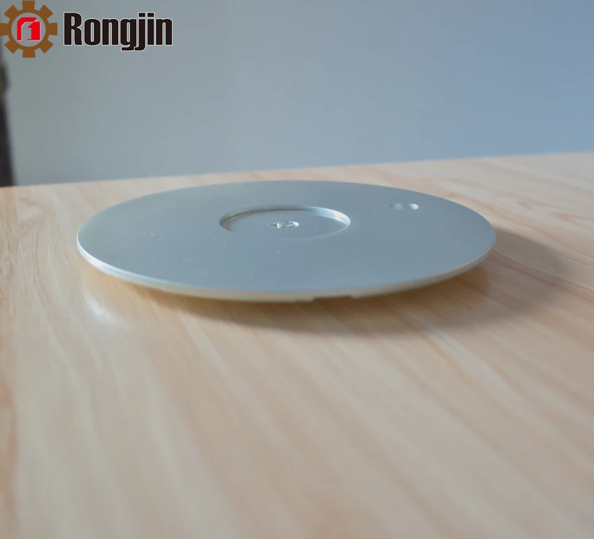 
157mm Silver Blank Plastic Hubcap 