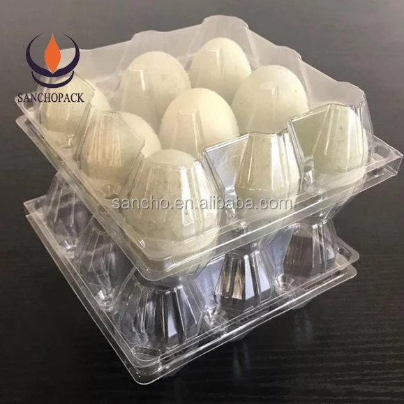 Заводская поддержка, пластиковая коробка для упаковки яиц, картонная коробка