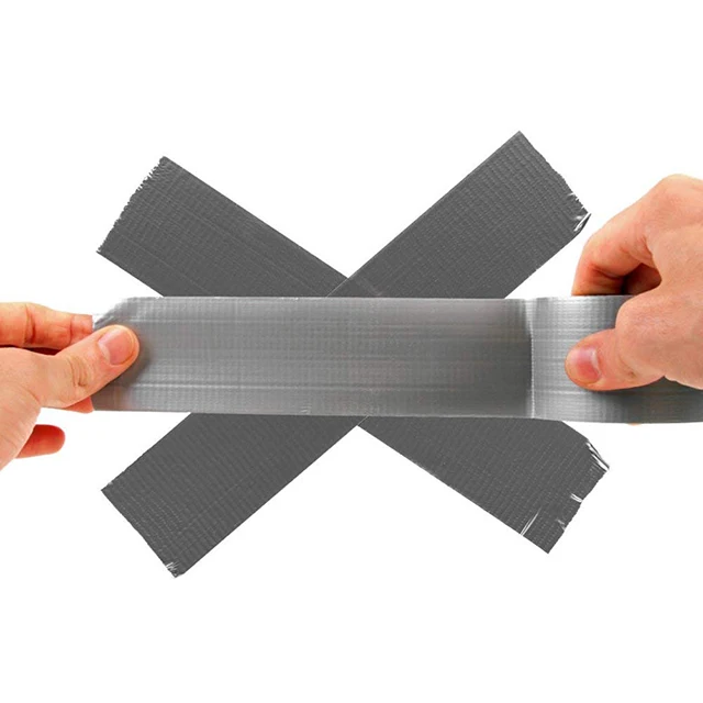 Bailida Silver Cloth Heavy Duty Duct Tape Yiwu Factory 30 Yards X 2 Inch PE Rubber Waterproof Tape for Sports Offer Printing 100 Rolls
