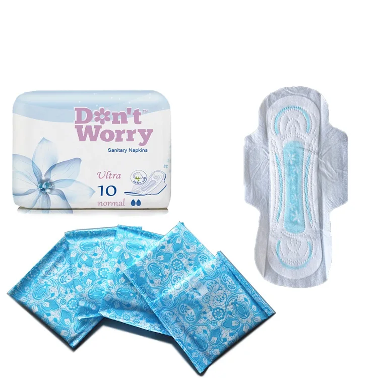 Не беспокойтесь, одноразовые ультратонкие хлопковые гигиенические прокладки с высоким впитыванием