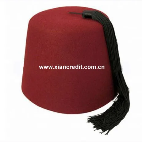 Шляпа из австрийского шерсти и фетра от компании fez