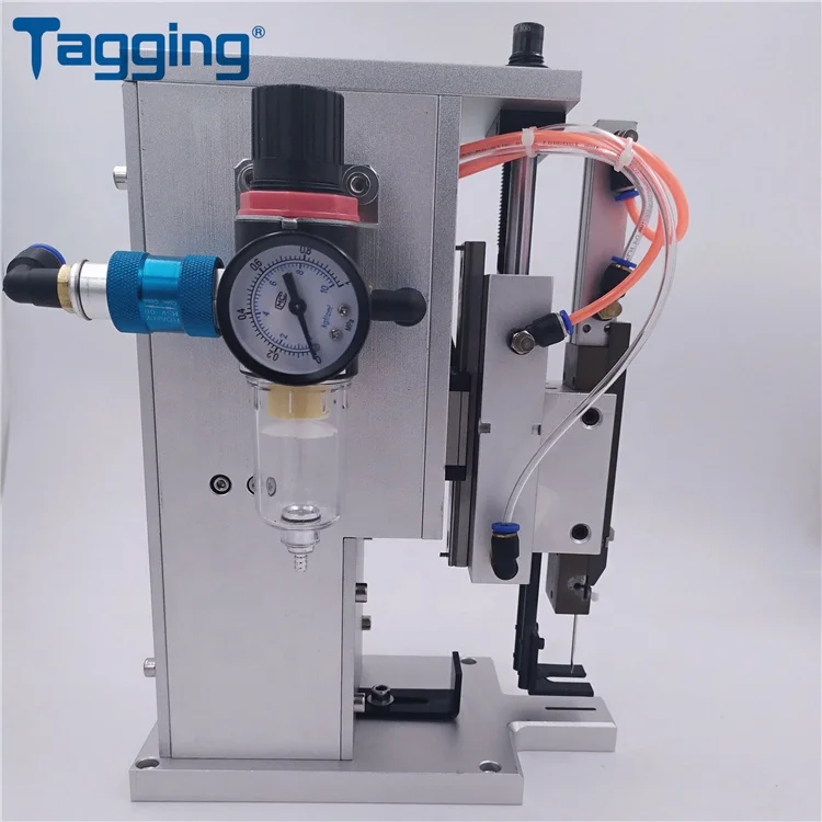 
after treatment package socks machine working equipment pneumatic tagging gun tagging machine for socks towels 