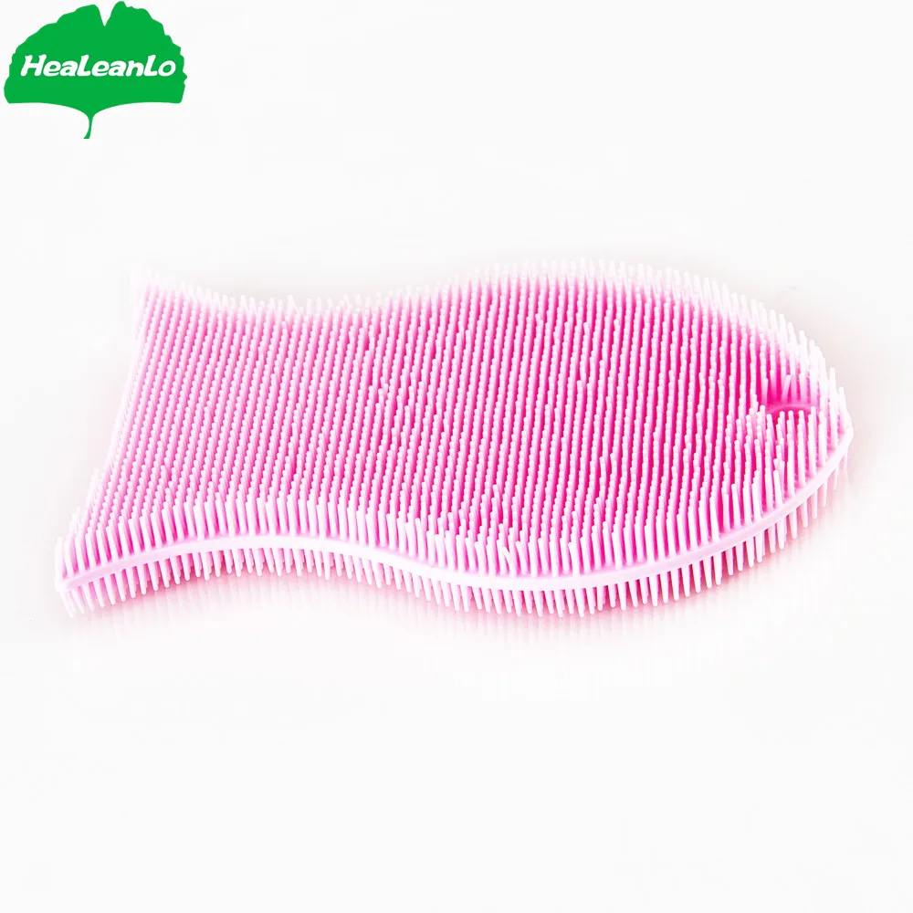 Silicone Scrub Sponge,Silicone Pot Cleaner, Silicone Utensils Dish Wash Scrubber or Baby Body Sponge