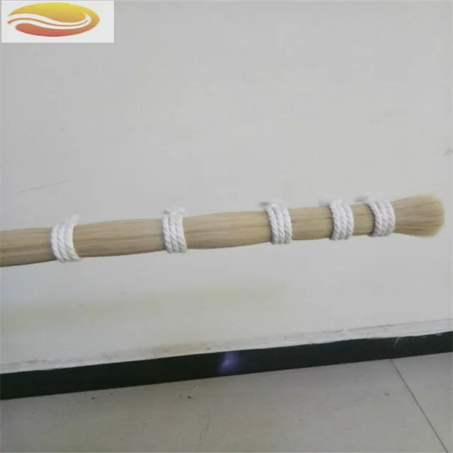 
Superior Grade Natural White Mongolian Horse Tail Hair In Hanks 