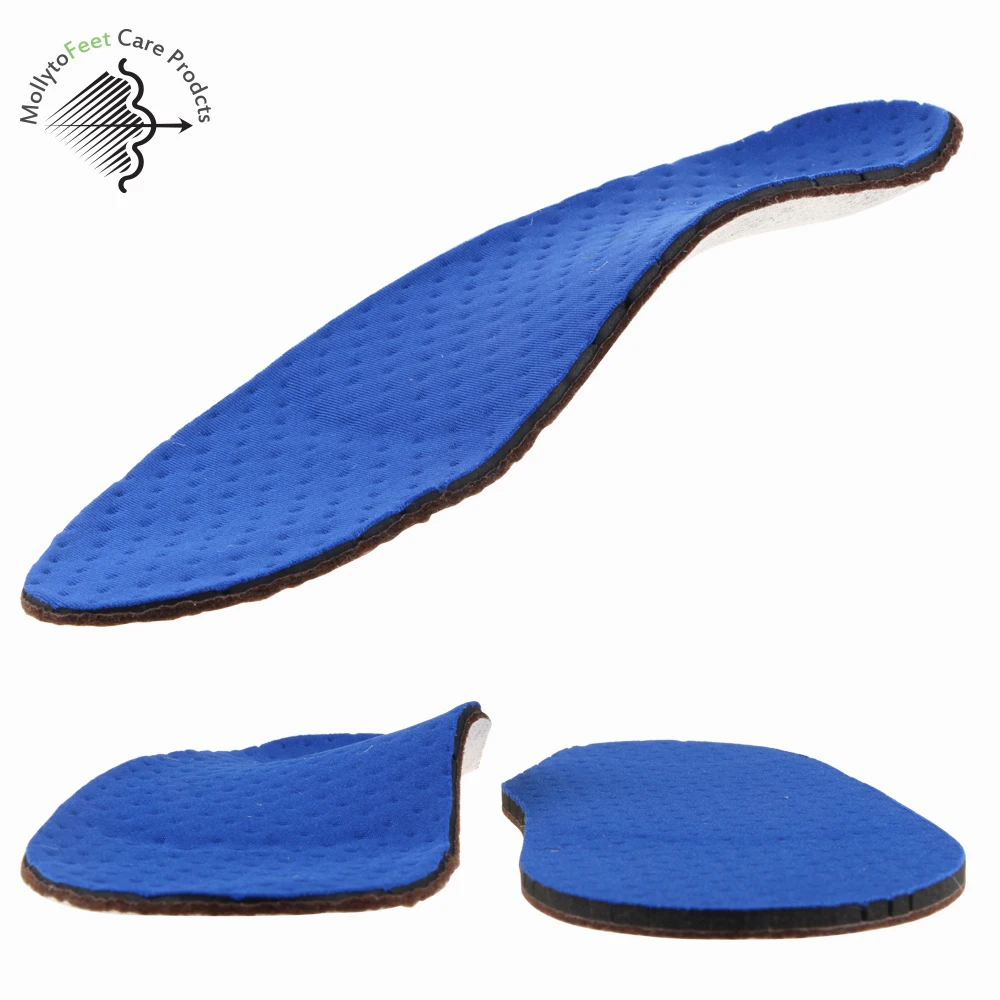 Thermoplastic orthotic heated insoles