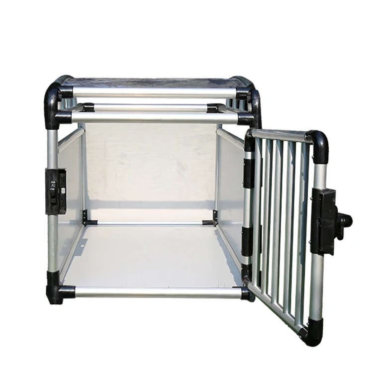 Aluminum trailer commercial dog cage crate for sale cheap commercial dog cage