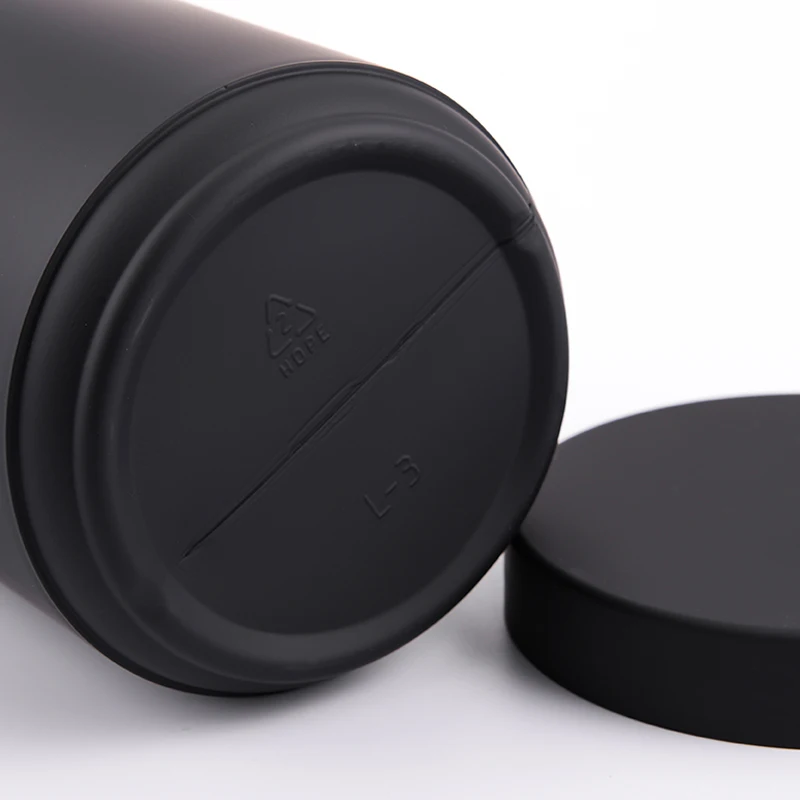 100ml 160cc Gold Matte Soft Touch Pill Capsule PET Bottle