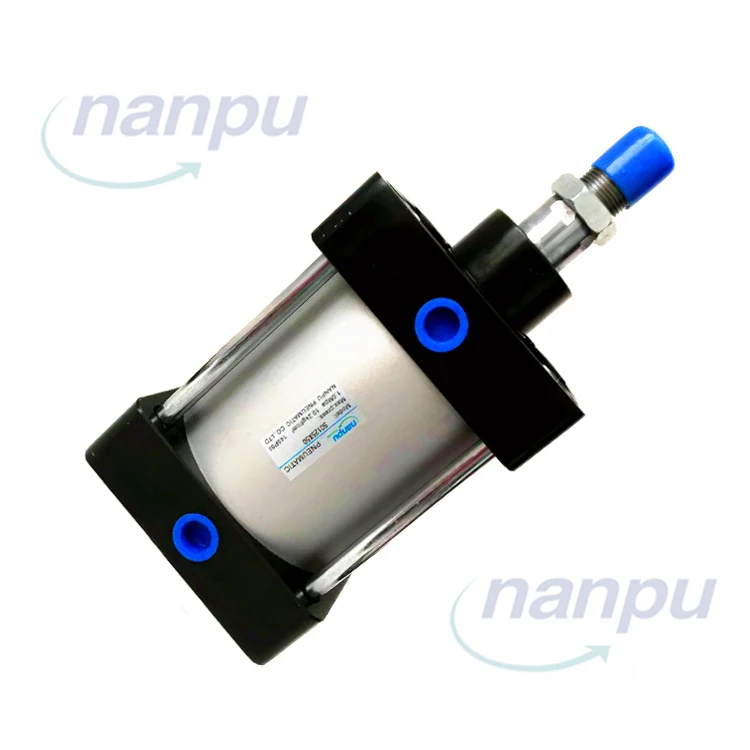 
SC aluminum pneumatic double acting air standard cylinder for airtac Bore32 40 63 80 100 125 160 200 250all series StrokeCustom 