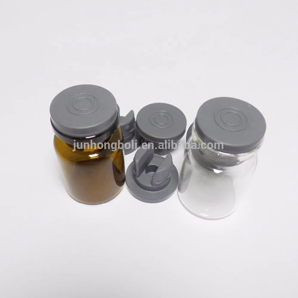 20mm grey pharmaceutical rubber stopper/syringe rubber stopper for injection vials usage