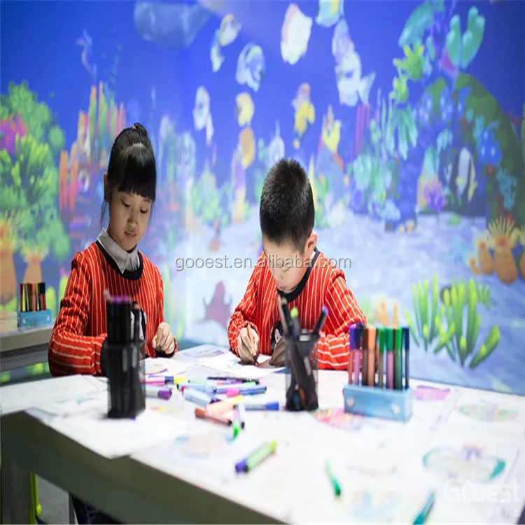
hot sales!! interactive projection games amusement park AR products interactive drawing interactive floor 