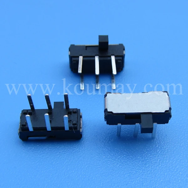 2 way horizontal mini miniature slide switch MSK-22D18