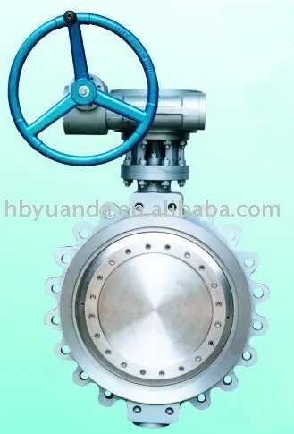 PN16  cast steel butterfly valve