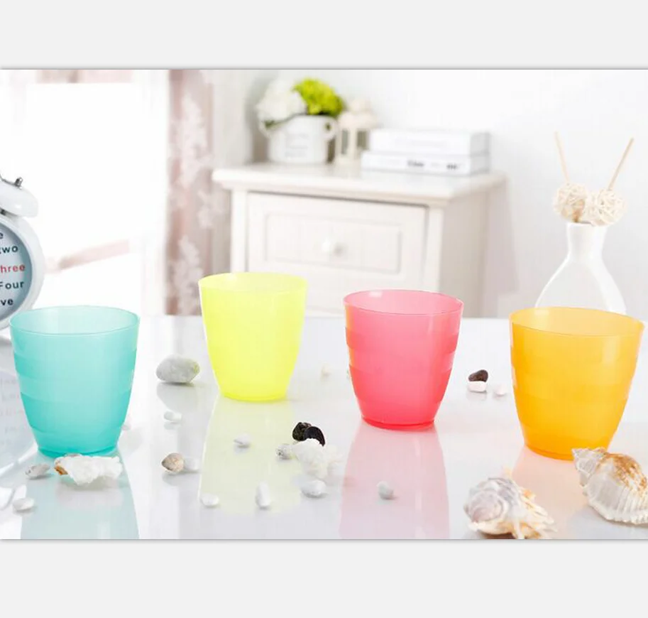 
2017 new products plastic water glass tea cup plastic tumbler 