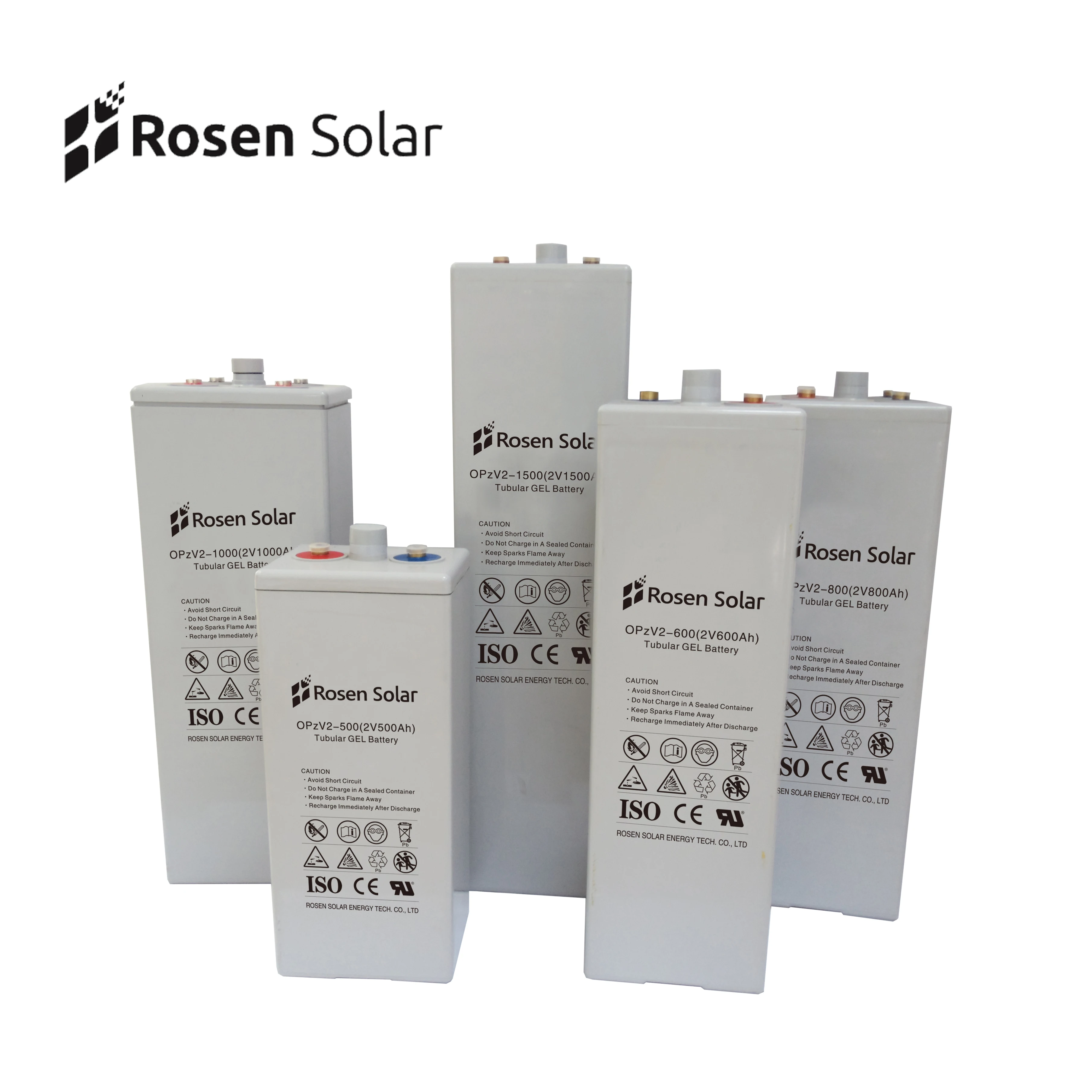 Rosen OPzV 2V 800Ah GEL Deep Cycle Maintenance Free Battery Price