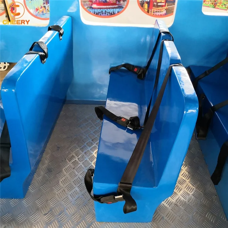 Funny Cheap Children Amusement Park 10 Seats Sliding Helicopter Plane Electric Mini Flying Car Rides